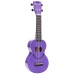 Mahalo Ukulele Soprano U-Smile Series Purple with Bag
