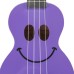 Mahalo Ukulele Soprano U-Smile Series Purple with Bag