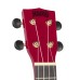 Mahalo Ukulele Soprano U-Smile Series Red with Bag