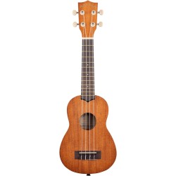 Makala Classic Series MK-S Soprano Pack Ukulele - Included Bag - Brown