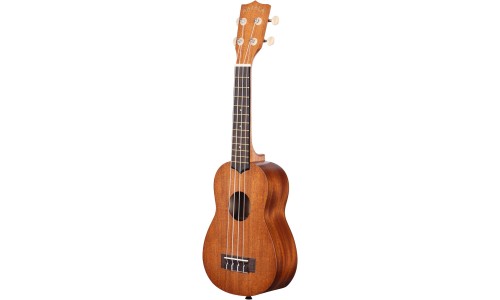 Makala Classic Series MK-S Soprano Pack Ukulele - Included Bag - Brown