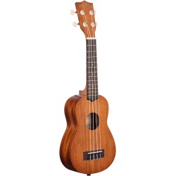 Makala Classic Series MK-S Soprano Pack Ukulele - Included Bag - Brown