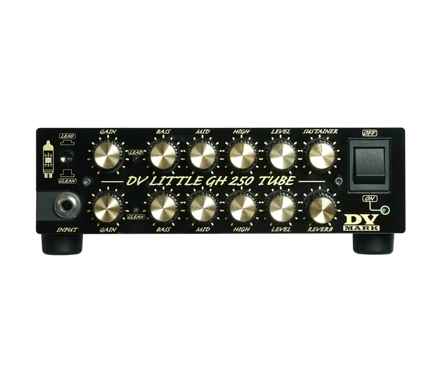 Mark Bass Mark DV Little GH 250 Tube Guitar Amp Head Black - 250W Mark Bass Mark DV Little GH 250 Tube Guitar Amp Head Black - 250W