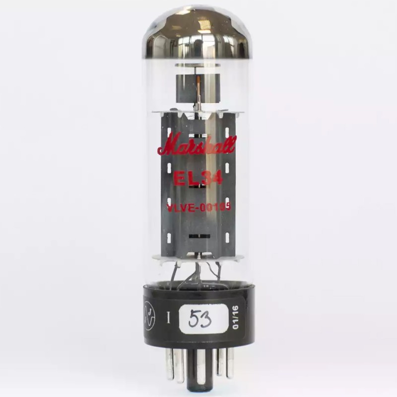 Marshall VLVE-00105 Tube Valves EL34 Red Logo