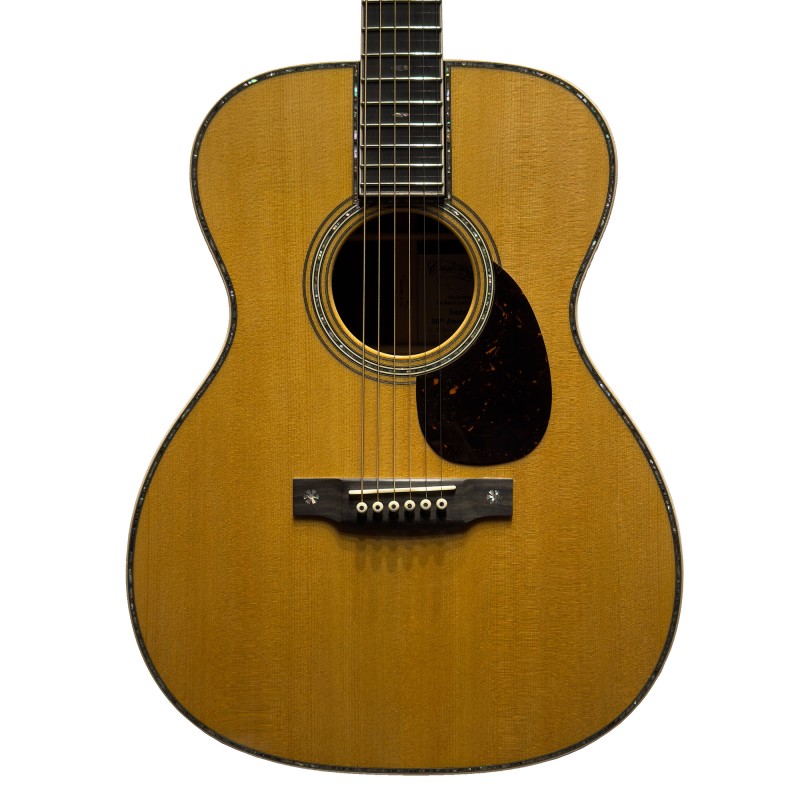 Martin 00014F Custom Shop Sadek 50th Anniversary, Spruce Top-Ziricote  Acoustic Guitar - Natural