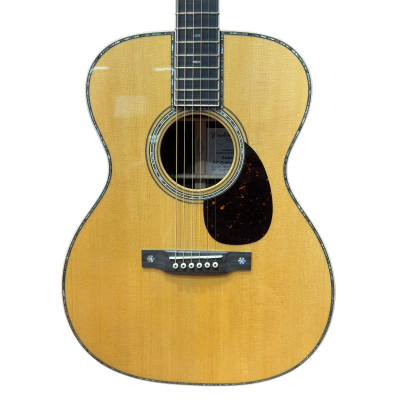 Martin 00014F Custom Shop Willcutt Spruce Ziricote Acoustic Guitar - Natural