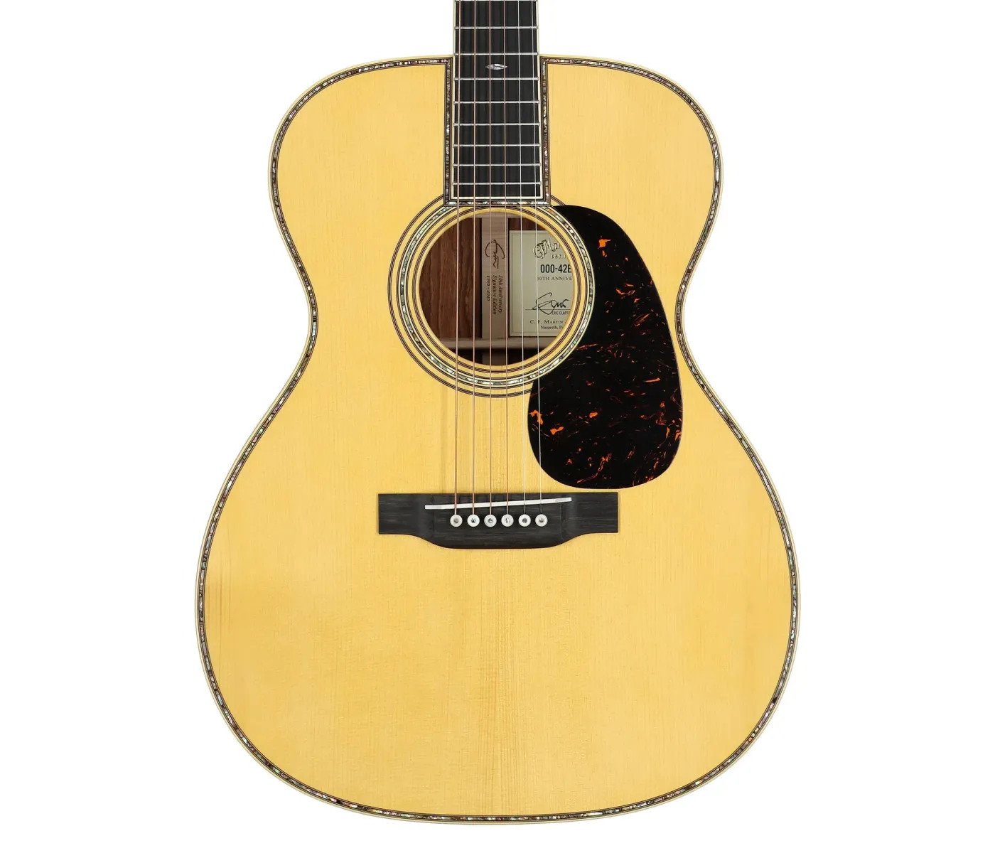 Martin 00042EC30THANNI Eric Clapton 30th Anniversary Acoustic Guitar - Natural,(PRE ORDER)