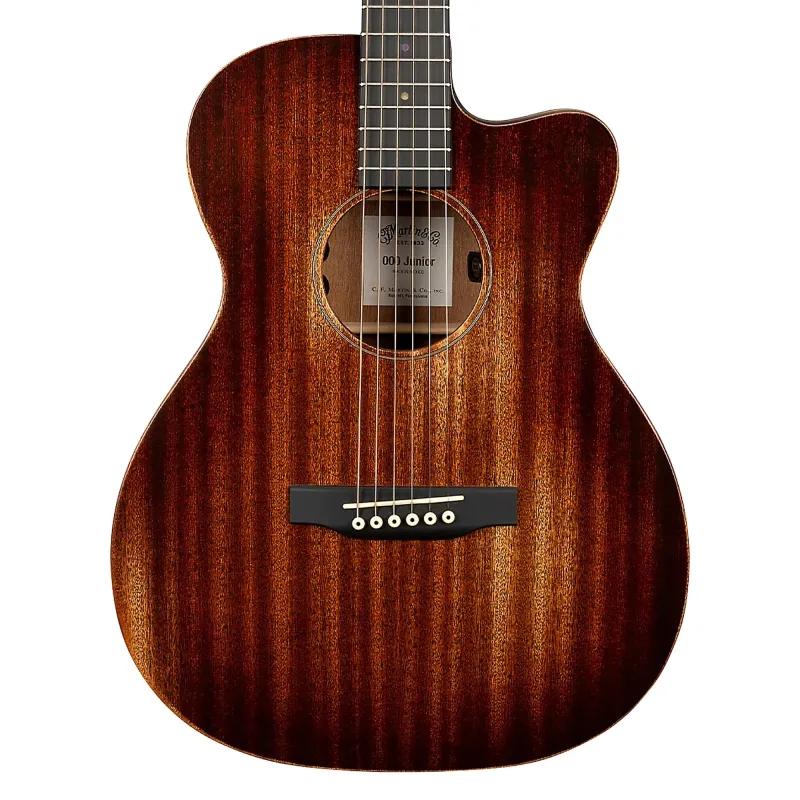 Martin Y25000CJRESTRMA Jr-E StreetMaster Acoustic Electric Guitar - Dark Mahogany Distressed