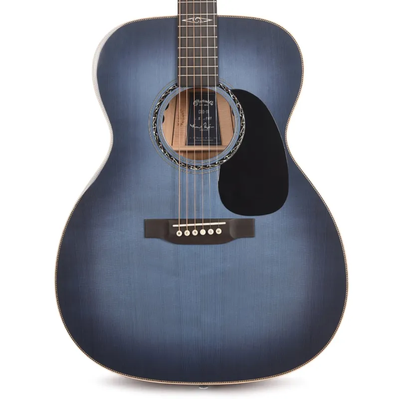 Martin 10CEO11 Acoustic Electric Guitar - New Horizons Blue Burst Martin 10CEO11 Acoustic Electric Guitar - New Horizons Blue Burst