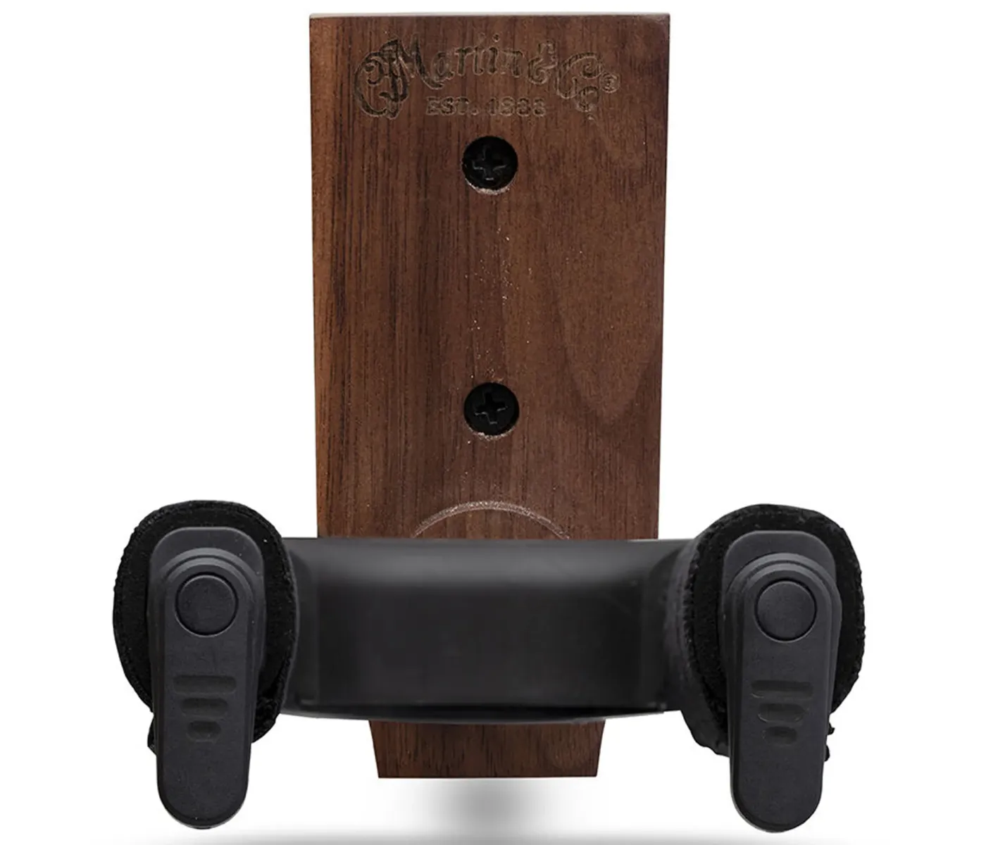 Martin Auto-Locking Guitar Wall Hanger with Solid Wood Mount Martin Auto-Locking Guitar Wall Hanger with Solid Wood Mount