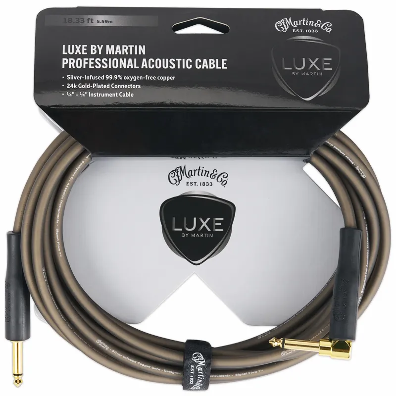Martin by Luxe Premium Instrument Cable 18-Foot Martin by Luxe Premium Instrument Cable 18-Foot