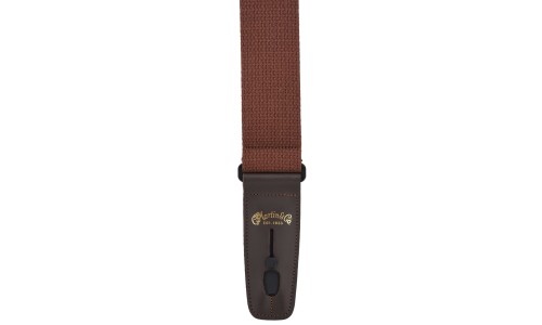 Martin 18A0139 Accessories Cotton Weave Lock-It Guitar Strap - Brown