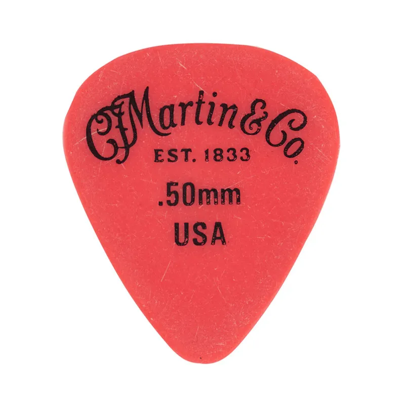 Martin Delrin Standard Guitar Pick Pack -12 pcs Martin Delrin Standard Guitar Pick Pack -12 pcs