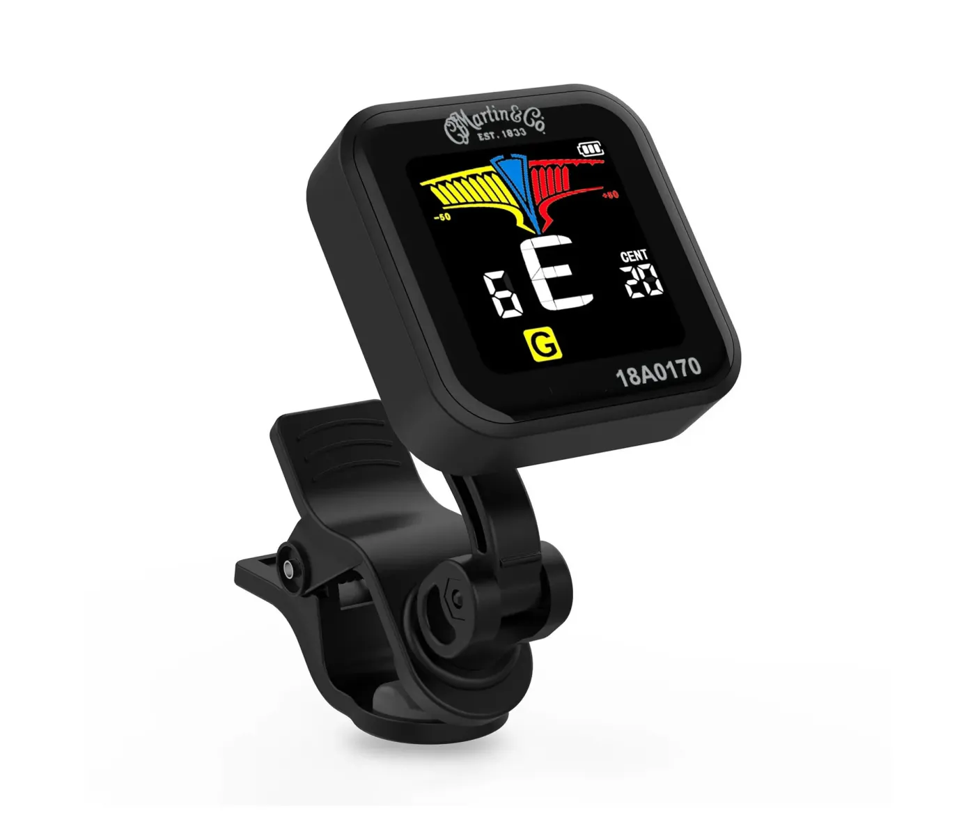 Martin Accessories 18A0170 Rechargeable Clip-On Tuner
