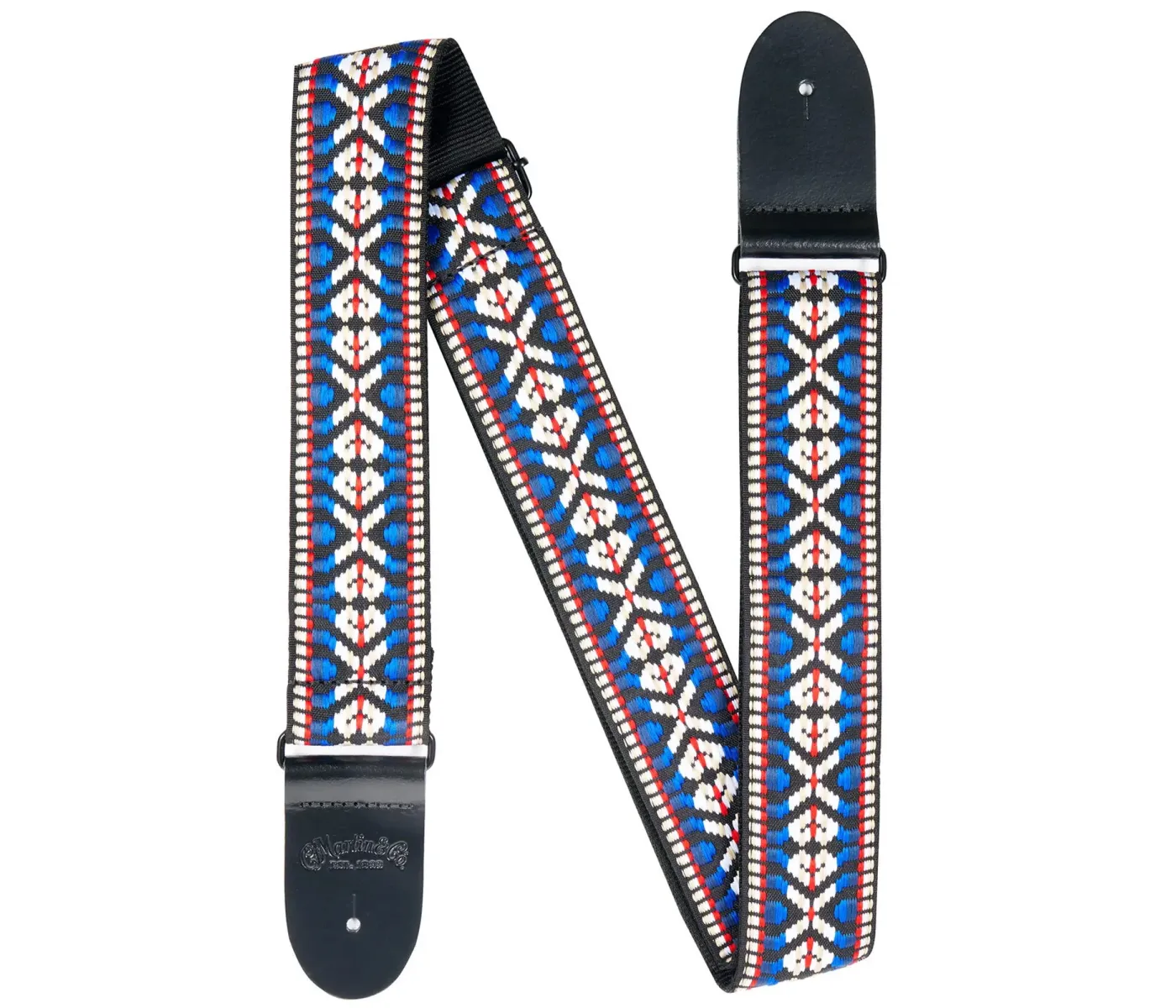 Martin Accessories 18A0178 Guitar Strap - Red, White, and Blue