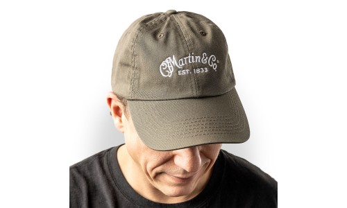 Martin 18NH0062 Baseball Cap with Martin Logo - Olive