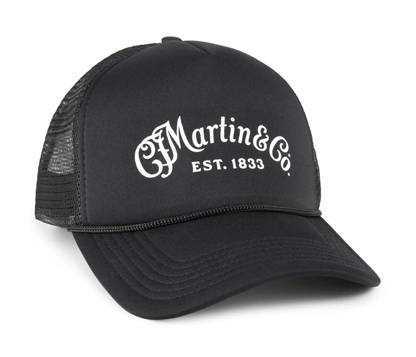 Martin Classic Trucker Hat - Black Martin Classic Trucker Hat - Black