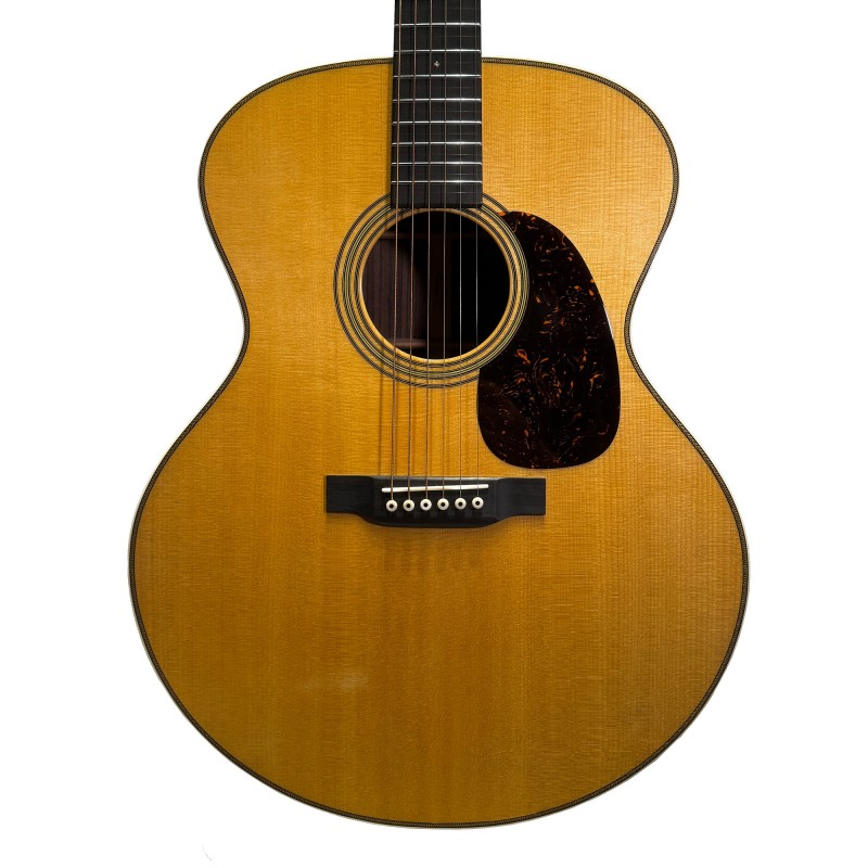 Martin CMJFGL0021 Custom Shop Figured Goa Layered Acoustic Guitar - Natural