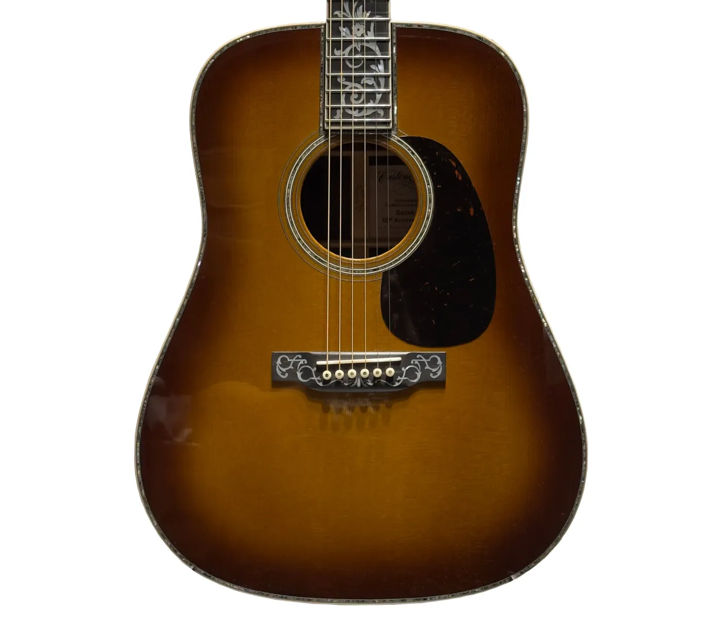 Martin D14F-CMDFGLC24 Custom Shop Acoustic Guitar - Natural,(PRE ORDER)