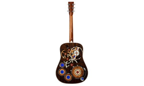 Martin Guitar D200 Deluxe Dreadnought Acoustic Guitar (Pre-Order) - Brazilian Rosewood - Includes Wearable Wristwatch from RGM and Martin Aluminum Hard Shell Case