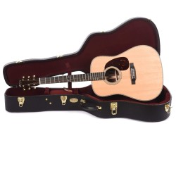 Martin Guitar D28EMODERNDELUX D-28E Modern Deluxe Dreadnought Semi Acoustic - Natural