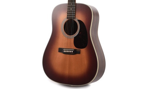 Martin D28SATINAMBERBU Satin Acoustic Guitar - Amberburst