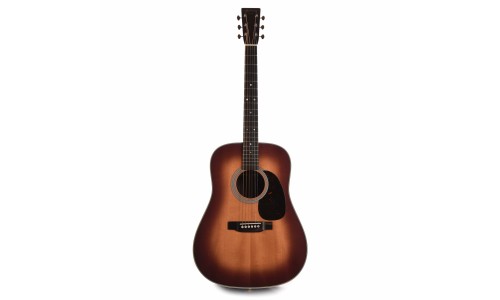 Martin D28SATINAMBERBU Satin Acoustic Guitar - Amberburst