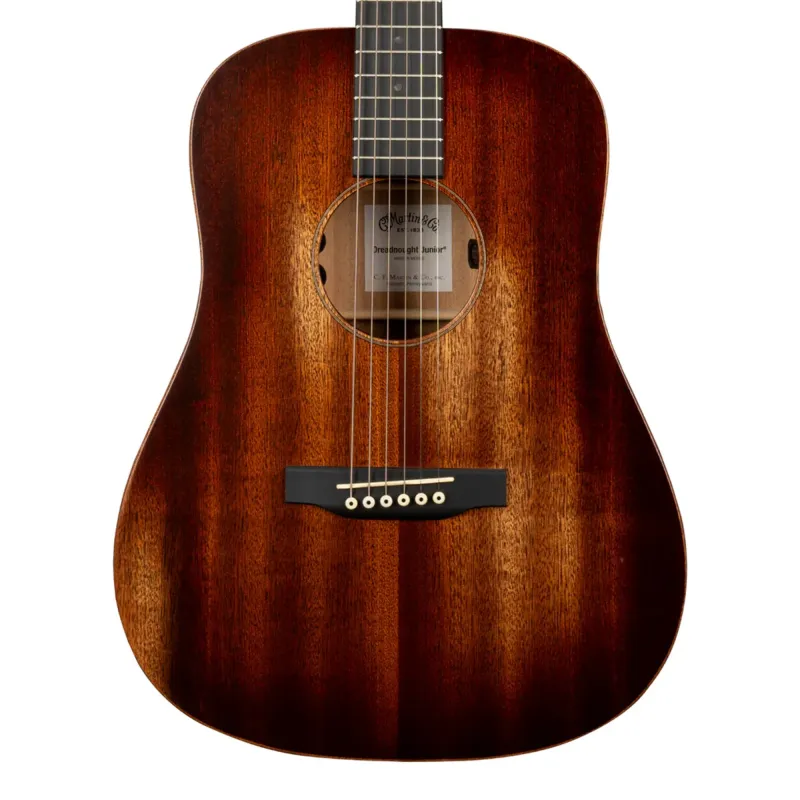 Martin DJRESTREETMASTE Jr-E Street Master Acoustic Electric Guitar - Mahogany Distressed