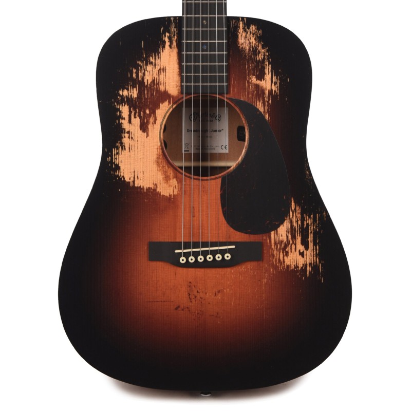 Martin DJRESTRTMSTRLGN Street Legend Burst Acoustic Electric Guitar - Custom Ink