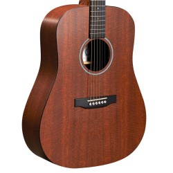 Martin Guitar DX1E-MHG Dreadnought Mahogany Acoustic Electric Guitar - Figured Mahogany