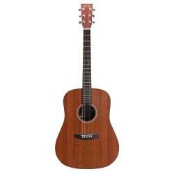 Martin Guitar DX1E-MHG Dreadnought Mahogany Acoustic Electric Guitar - Figured Mahogany