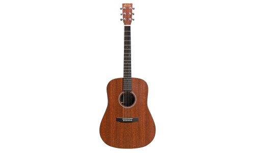 Martin Guitar DX1E-MHG Dreadnought Mahogany Acoustic Electric Guitar - Figured Mahogany