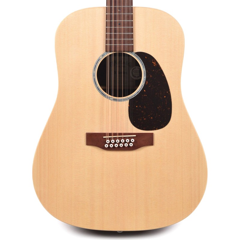 Martin Guitar DX2E-BRZ12 Acoustic Electric Guitar - 12-String Brazilian Rosewood Pattern