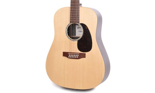 Martin Guitar DX2E-BRZ12 Acoustic Electric Guitar - 12-String Brazilian Rosewood Pattern