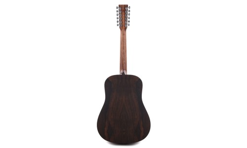 Martin Guitar DX2E-BRZ12 Acoustic Electric Guitar - 12-String Brazilian Rosewood Pattern