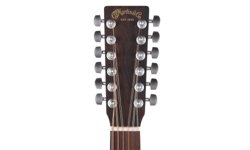 Martin Guitar DX2E-BRZ12 Acoustic Electric Guitar - 12-String Brazilian Rosewood Pattern