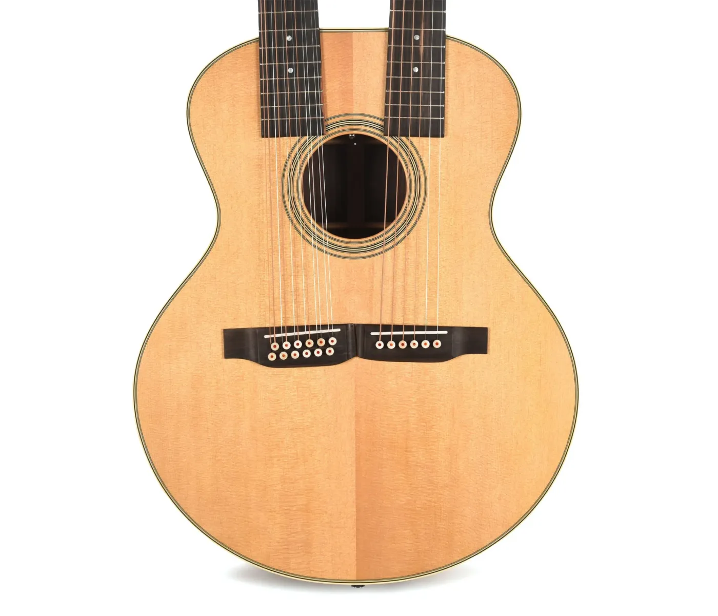 Martin GRANDJ28EDN Doubleneck Standard Series Acoustic Electric Guitar - Aging Toner