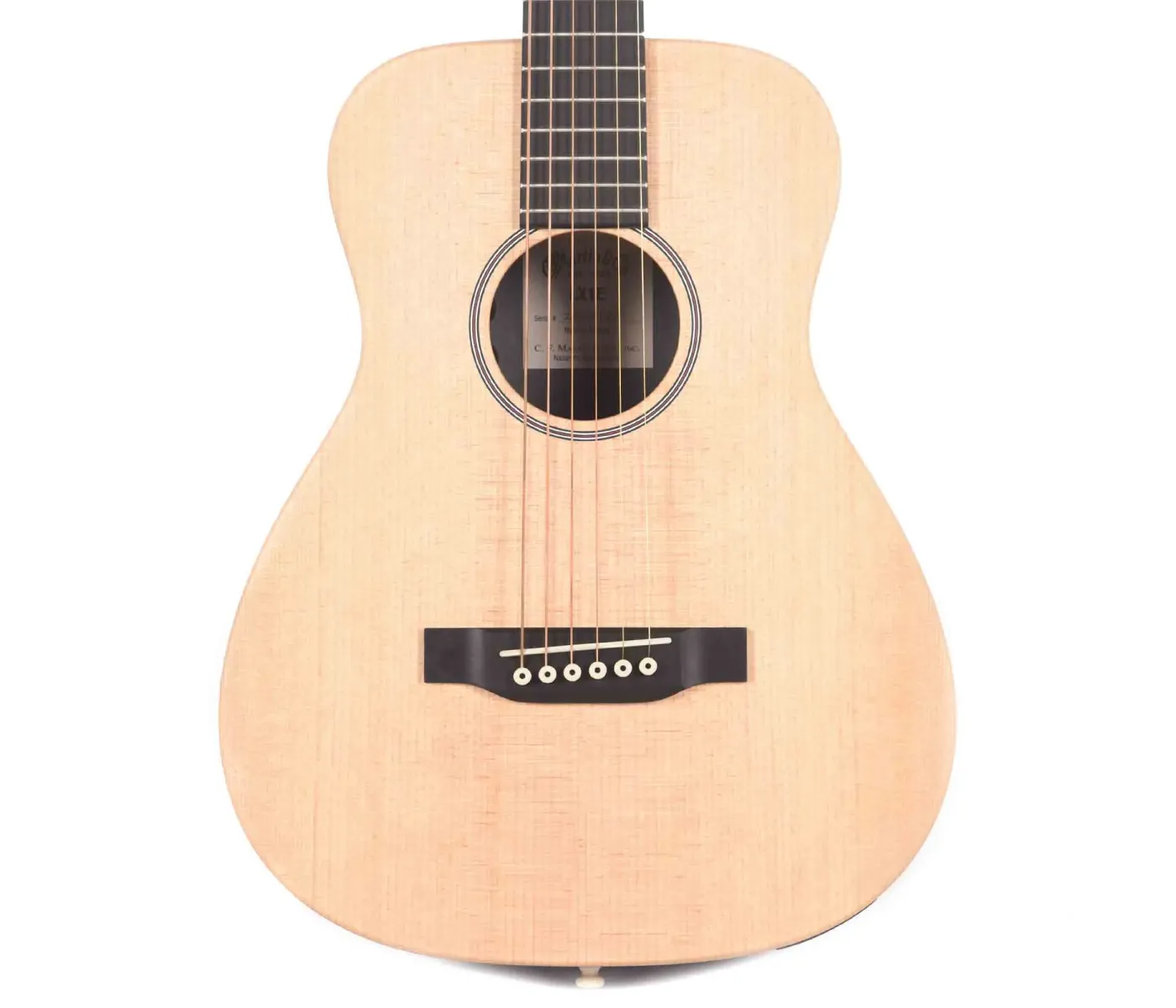 Martin Guitar LX1E Little Martin Acoustic Electric Guitar - Natural
