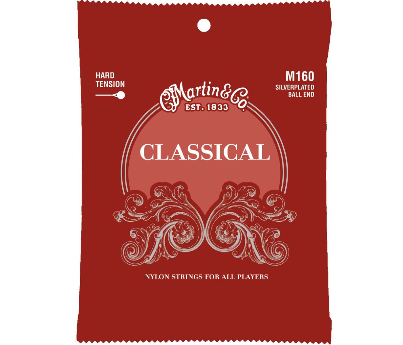 Martin Strings M160 Classical Guitar Set - Hard Tension