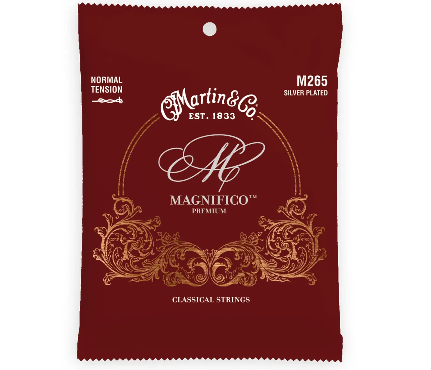 Martin M265 Classical Magnifico Premium Silver Guitar Strings - Normal Tension Martin M265 Classical Magnifico Premium Silver Guitar Strings - Normal Tension