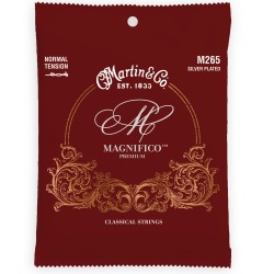 Martin M265 Classical Magnifico Premium Silver Guitar Strings - Normal Tension