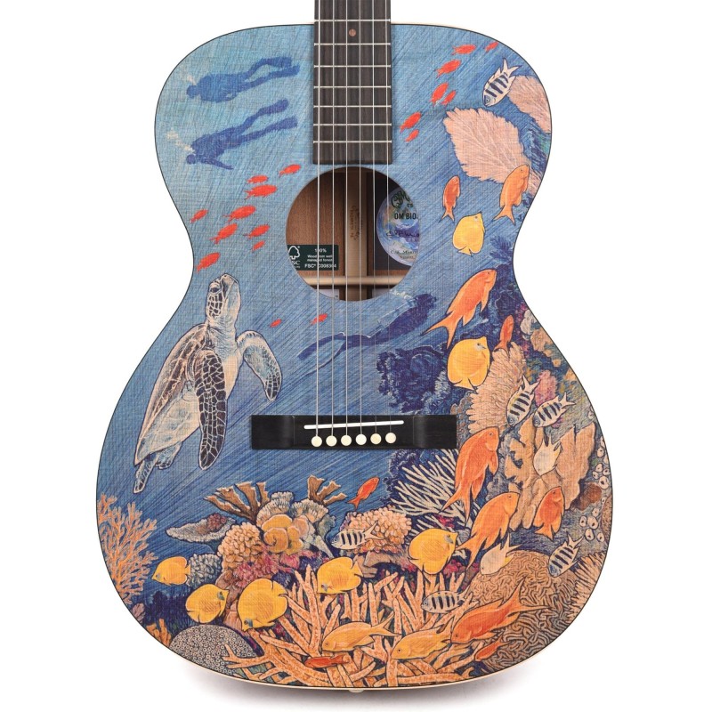 Martin Guitar OMBIOSPHERE OM Biosphere Acoustic Guitar - Custom Ink