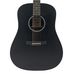 Martin Guitar SPDX1-BLK Dreadnought DX1, HP Acoustic Electric - Black 