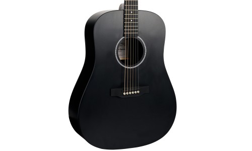 Martin Guitar SPDX1-BLK Dreadnought DX1, HP Acoustic Electric - Black 