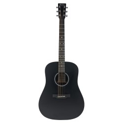 Martin Guitar SPDX1-BLK Dreadnought DX1, HP Acoustic Electric - Black 