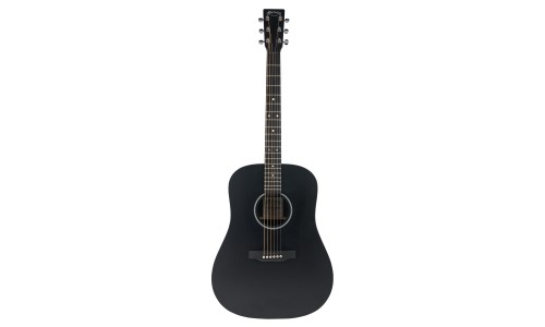 Martin Guitar SPDX1-BLK Dreadnought DX1, HP Acoustic Electric - Black 