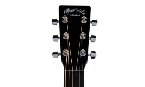 Martin Guitar SPDX1-BLK Dreadnought DX1, HP Acoustic Electric - Black 