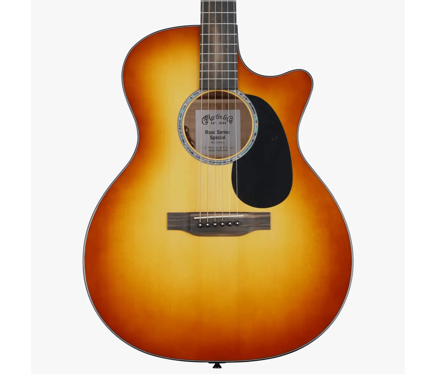 Martin SPECIAL01097 Select GPC12E Koa Acoustic Electric Guitar - Koa Special Burst