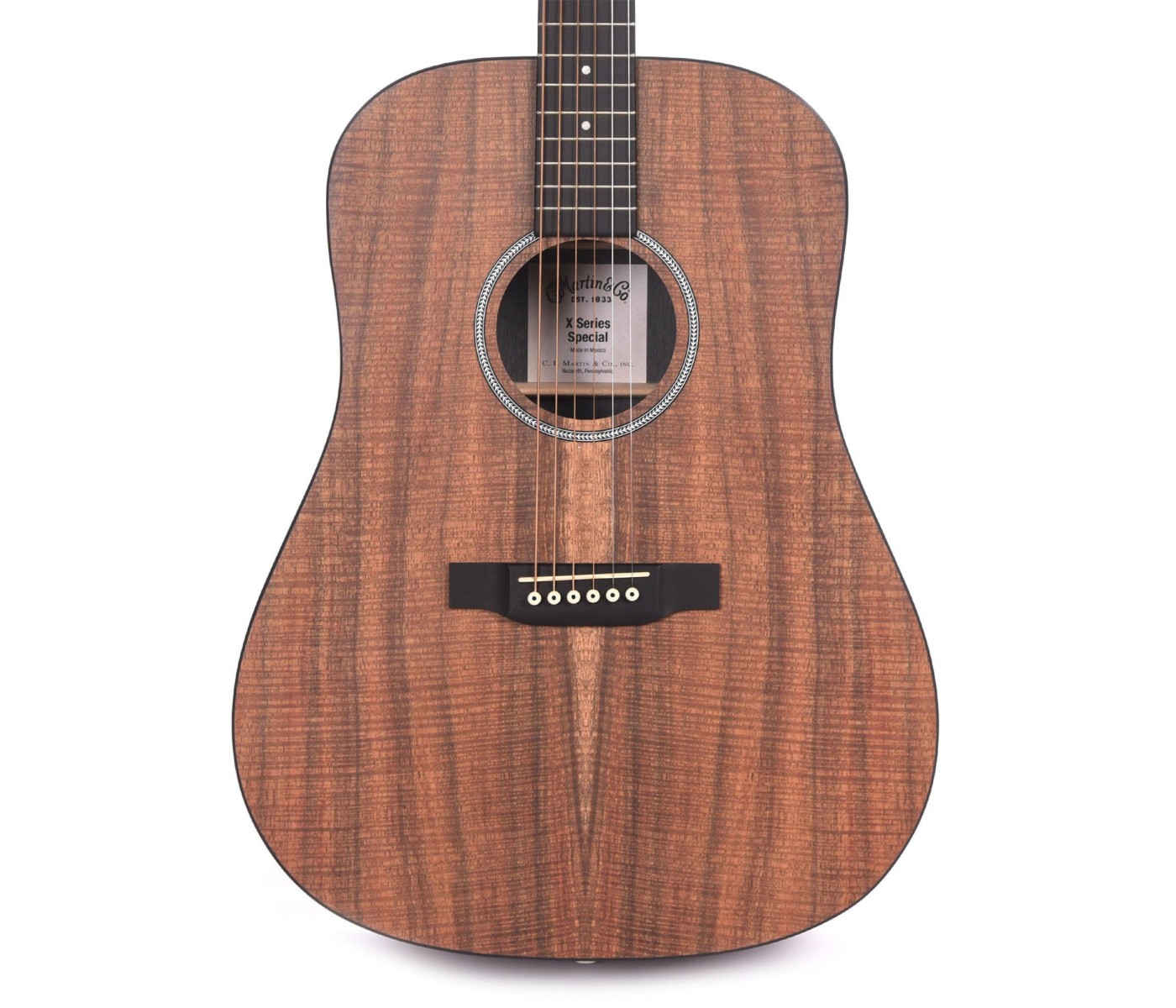 Martin SPECIAL01124 X Series Koa Special Dreadnought Acoustic Guitar - Natural Koa