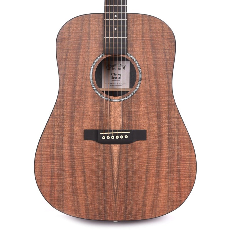 Martin SPECIAL01124 X Series Koa Special Dreadnought Acoustic Guitar - Natural Koa